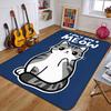 C-Cute cat Printed Carpet Fashion Yoga Mat Non-Slip Carpet Bedroom Decoration Outdoor Carpet Bedroom Birthday Gift