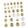 30 Pieces Christmas Tree Decorations Ball Ornaments Decorative Hanging Baubles Charm