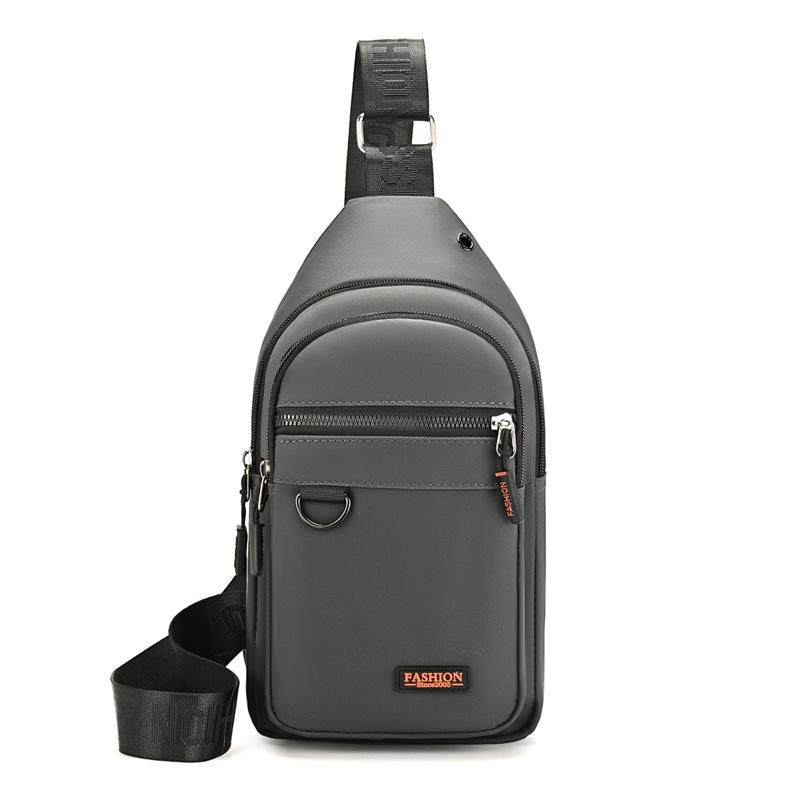 Vodoodpudivá pánská náprsní taška Velkokapacitní ramenní taška na dojíždění Vícevrstvá crossbody taška