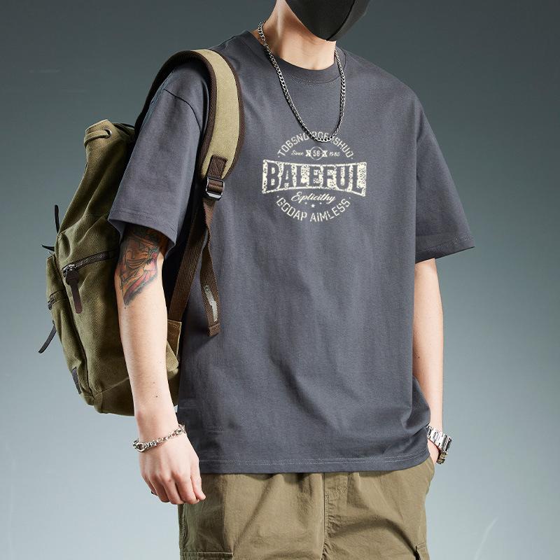 

GMXIA Men s Fashion Casual Summer Spring Tops & T-shirts S-3XL XXXL серый