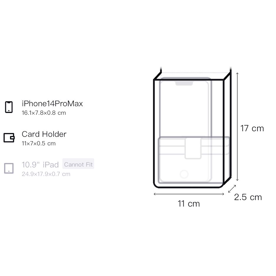 Montblanc Blue Declaration Series Zipper Nylon And Eco-Leather Envelope Bag Mini Men bags Black 129079