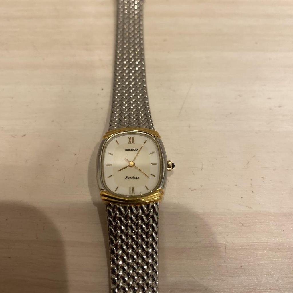 [USED] Current condition SEIKO Exceline 1221-5890 women's watch