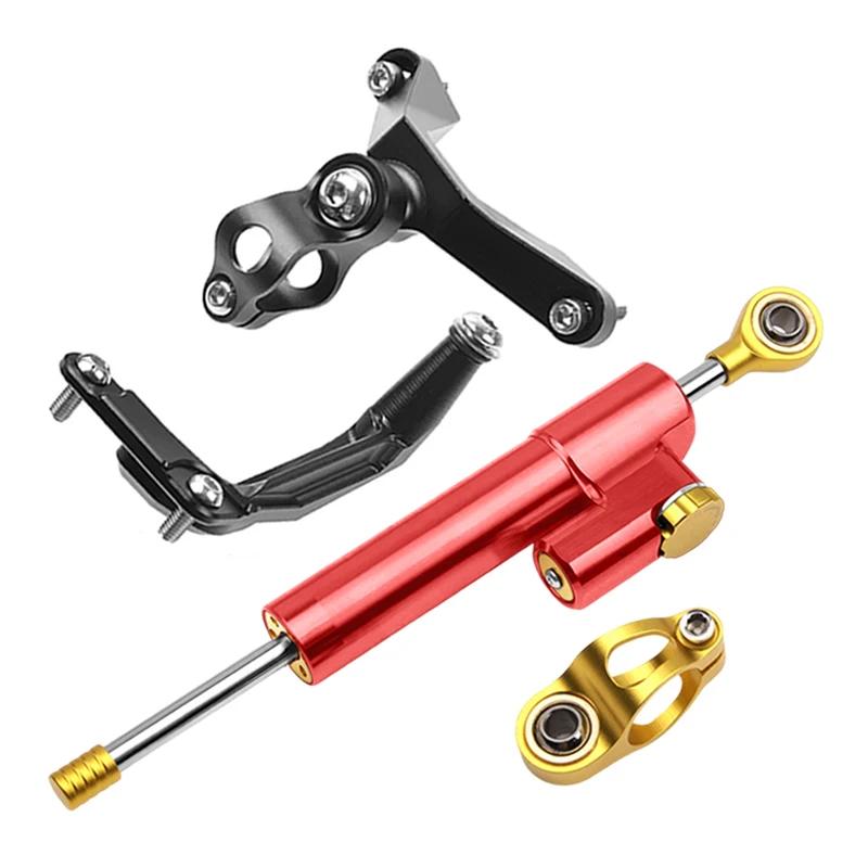 For KAWASAKI Ninja ZX6R ZX-6R 2024 CNC Motorcycle Stabilizer Steering Damper Mounting Bracket Support Kit