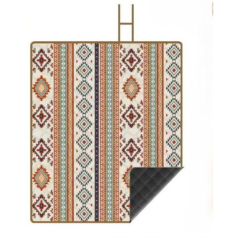 Bohemia Picnic Cloth Camping Waterproof Picnic Blanket Moisture-Proof Outdoor Beach Pad Tent Mats Foldable Park Mat