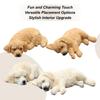 Home Decor Dog Car Ornaments Simulated Golden Retriever Model Dog Toy Figure  Desktop Decoration