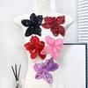 Lace Sequin Studded Clothing Corsage Three-dimensional Flower 3D Flower Patch  Cloth