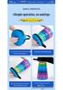 Portable Folding Telescopic Fishing & Camping Stool - Space-Saving Round Rainbow Design
