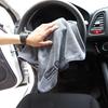 Microfibre Car Wash Towel Soft Drying Cloth Car Body Towels Double Layer Plush Towel Car Accessories For Toyota Tesla Model