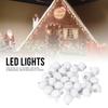 100Pcs Mini Round LED Balloon Lights Ball Lamps Christmas Wedding Party Home DecorationColorful