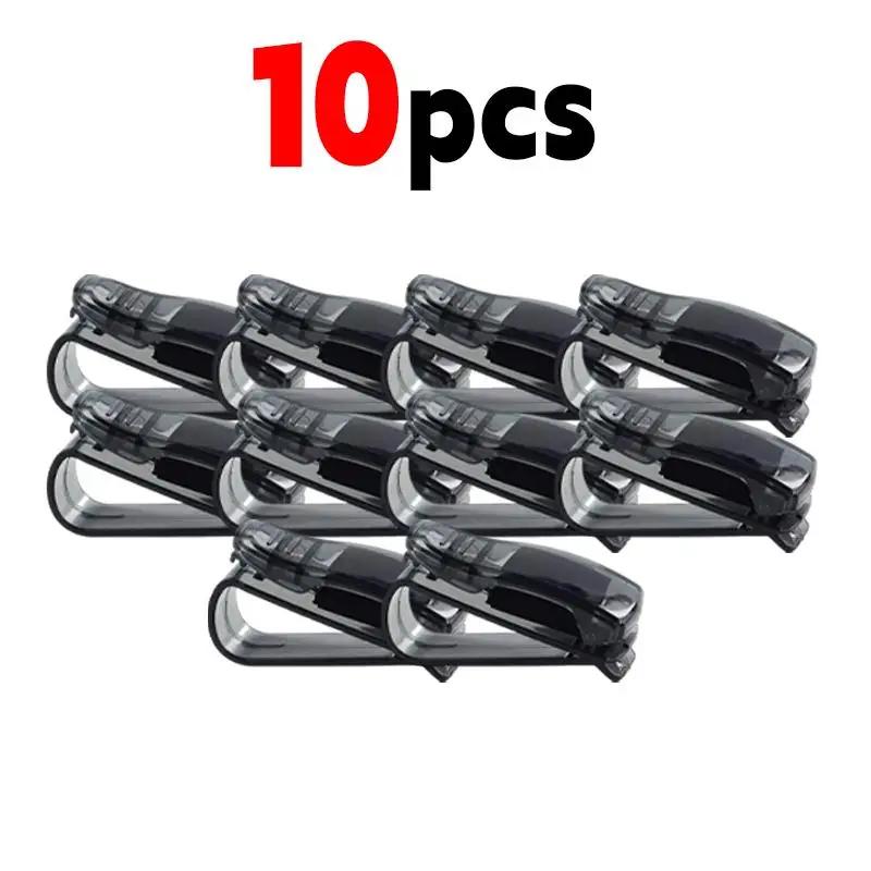 Multifunctional Eye Glasses Clip Sunshade Eyeglass Frame ABS Material with ID Card Slot Essential Automotive Interior Accessory