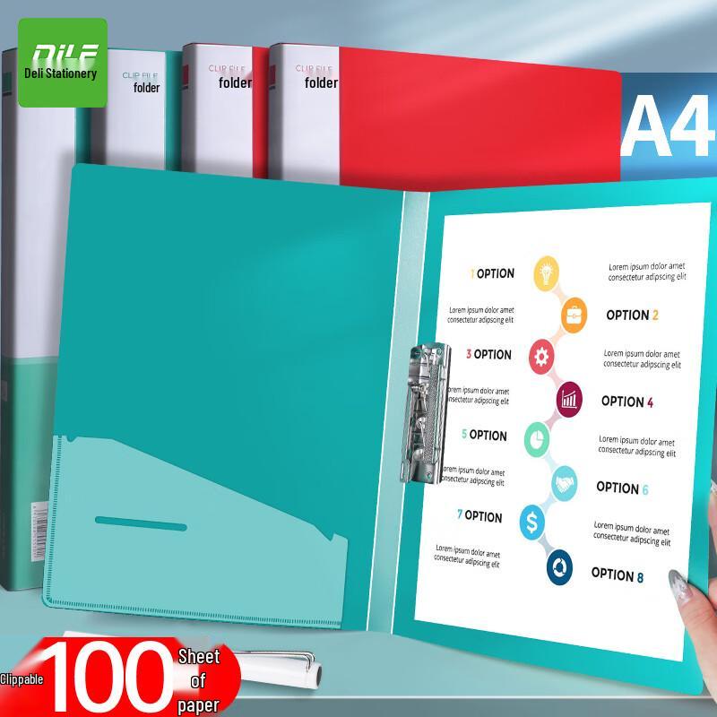 Dile A4 Strong Clip File Folder