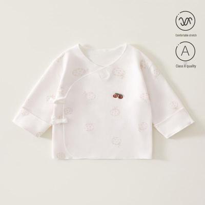 Newborn A-Class Pure Cotton Monk Robe Shirt - Spring/Autumn