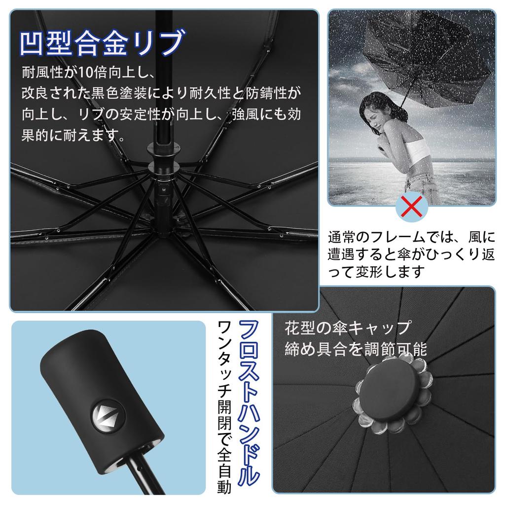 Folding Auto Folding UV Water For Both Sunny and Rainy Protects Against Rainy 8 Diameter Easy To Carry Umbrella, One-Touch Open/Close, Umbrella,
