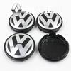 4PCS 56mm 65mm Car Wheel Center Hub Caps Cover for VW Golf Polo Passat Touran Jetta Accessories