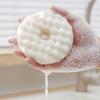 2Set Double-Sided Sponge Clean Brush With Suction Cup Household 3D Honeycomb Dishwashing Brush Kitchen Scouring Pad Clean Tool