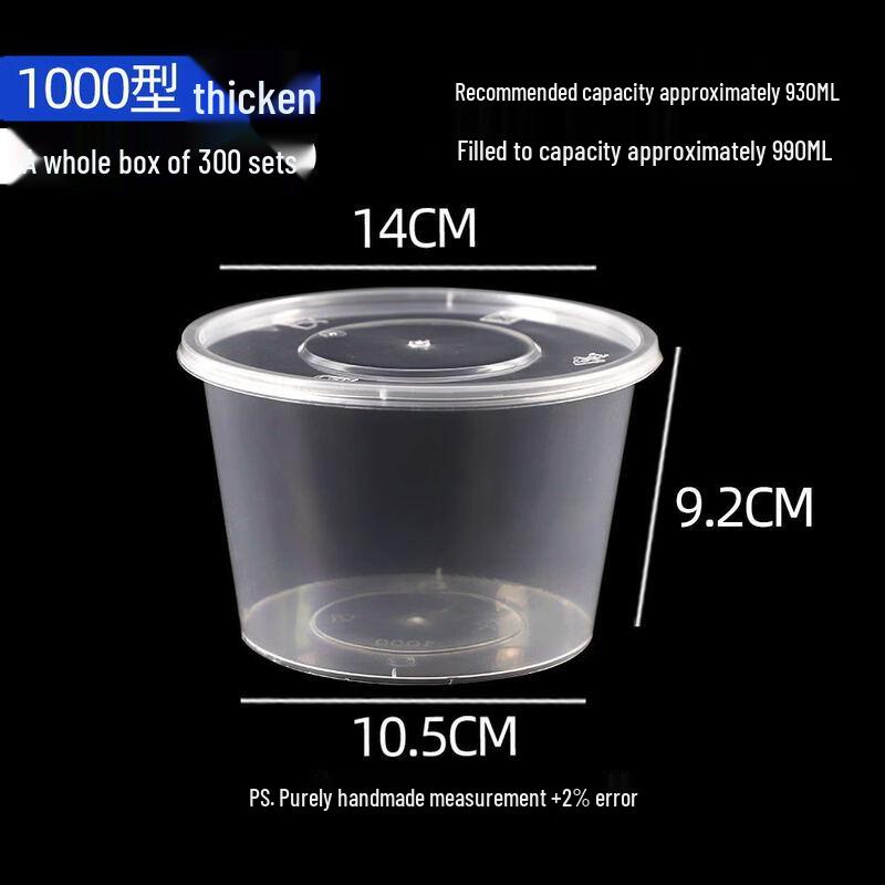 Disposable Takeaway Food Container Bowl
