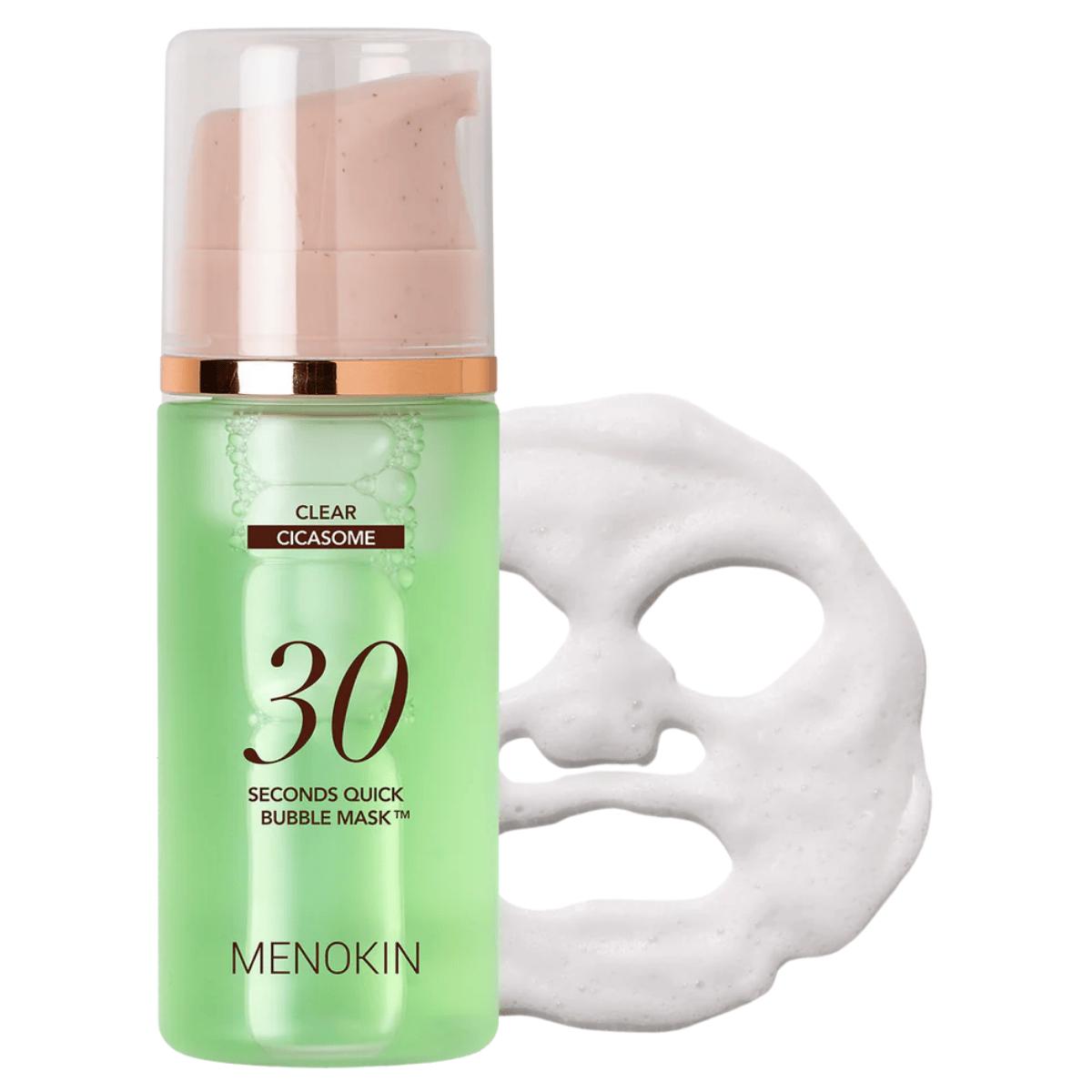 

MENOKIN CLEAR заспокійлива бульбашкова маска 95 мл