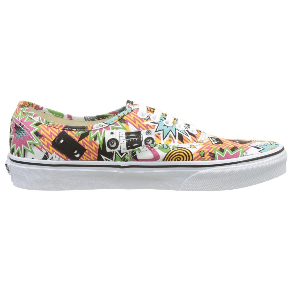 Vans Authentic Freshness - Mixed Tape Unisex Sneakers Multi-Color True-White VN0A38EMMP7