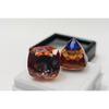 45+ Ct Pitambari Sapphire For Earring Cushion Cut Fabulous Certified Gemstone