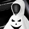 Lawn Goose Outfit 1/6Pcs Halloween Ghost Hoodie Outfits Car Gear Shift Cover Decoration Porch Garden Statue Clothing Auto Hooded Sweatshirt