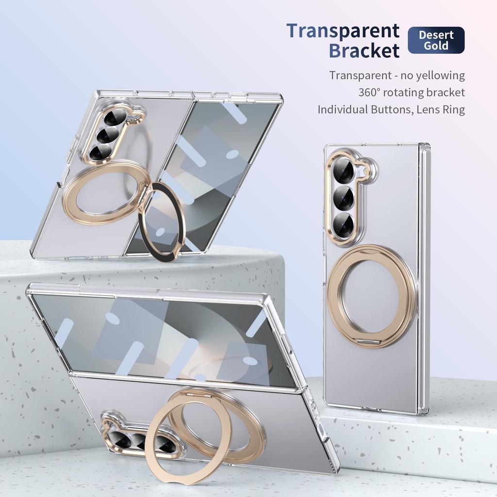 Samsung Z Fold 7 Case & Tempered Film: Ultra-Thin, Foldable Protective Cover for Galaxy Z Fold 6