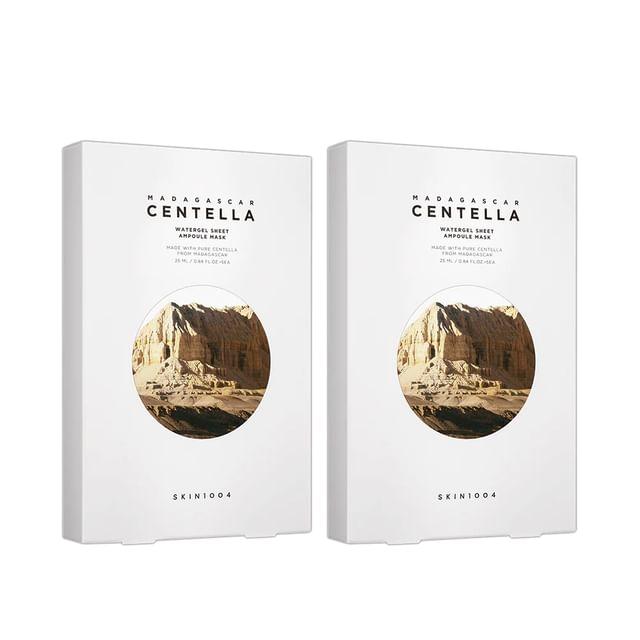 

SKIN 1004 - Madagascar Centella Watergel Sheet Ampoule Mask Set Bundle Set 2 sets