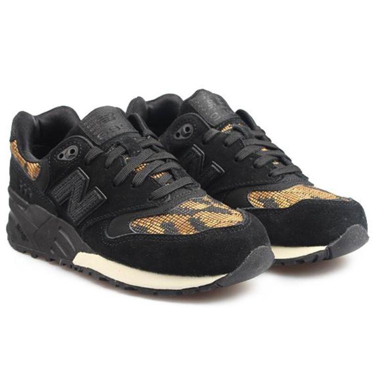 New Balance Nb 999 Comfortable Shock Absorption Quick Dry Low Top Running Shoes Women sneaker Black Yellow WL999PW