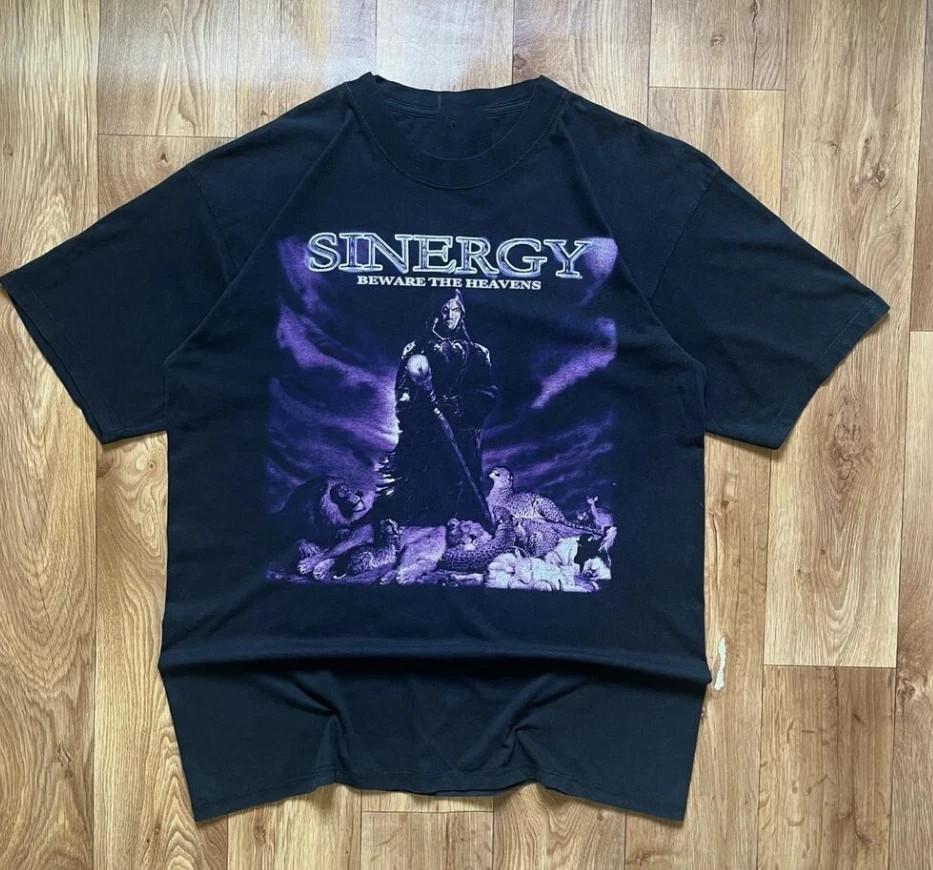 Sinergy band Beware The Heavens Unisex Short Sleeve T-shirt, size S-5XL