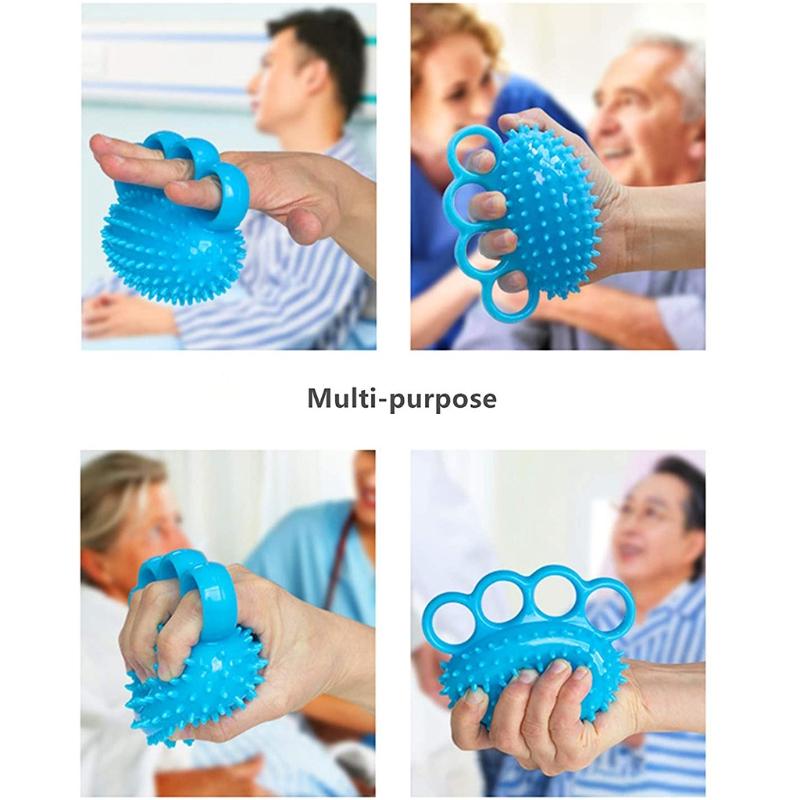 Finger Grip Ball Massage Rehabilitation Training Ball Hand Finger Strength Grip