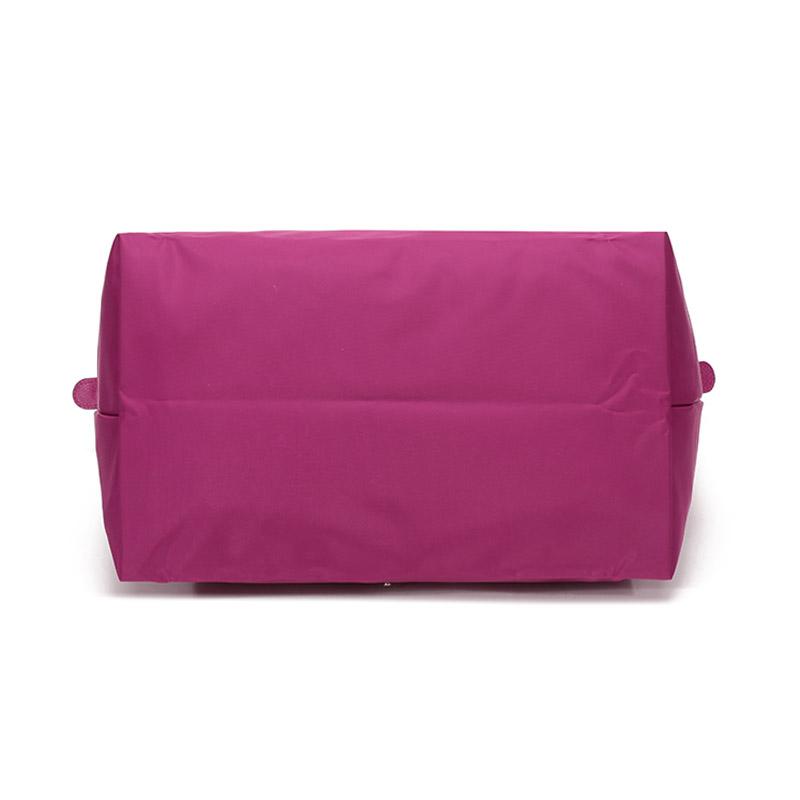 Longchamp Le Pliage Club Fabric Long Handle Snap Closure Nylon Crossbody Tote Bag Small Women Bags Purple Red 1899619P40