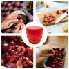 Cherry Pitter Tool Multiple Cherries 6 In 1 Portable Push-Down Cherry Pitter Corer Tool Fruit Core Remover For Home Use Chef
