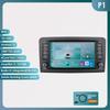 Ossuret 2Din Android 13 Car Radio for Mercedes Benz GL ML W164 ML350 ML500 X164 GL35 GL45 2005-2012 Navigation GPS Intelligent Multimedia Video WIFI