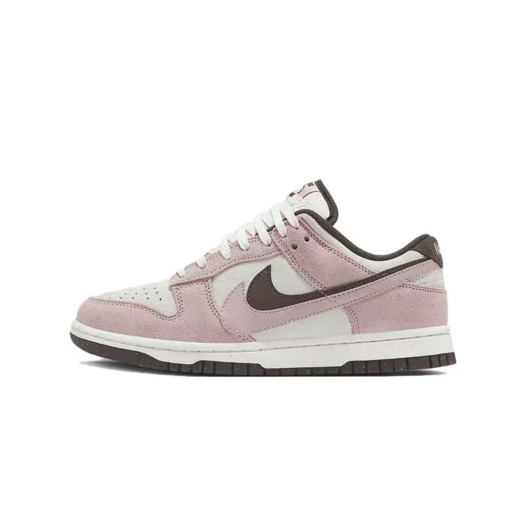 Nike Dunk Heartbeat Prelude Impact Resistance Low top Skateboard Shoes Unisex Light Pink HV1799-161(Team365-)