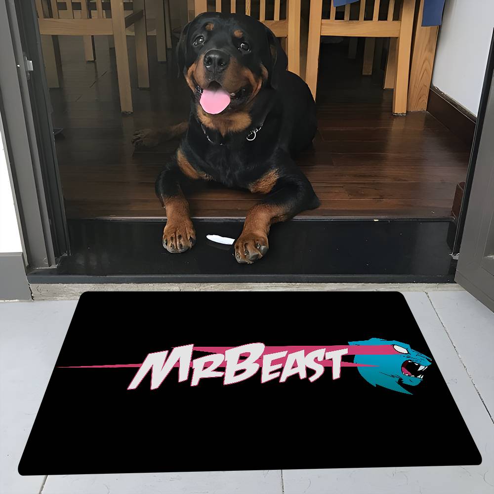 Individual Creato Mr-B-Beast Hallway Carpet Washable Non-Slip Living Room Sofa Chairs Area Mat Kitchen Doormat Area Rug