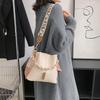 2025 Spring Fashion Women's Large Capacity Textured Crossbody Bucket Bag