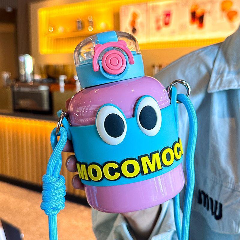 Thermos Cup Girls High Value 316 Double Drinking Cup Cute Student School Special Big Belly Cup Children's Kettle