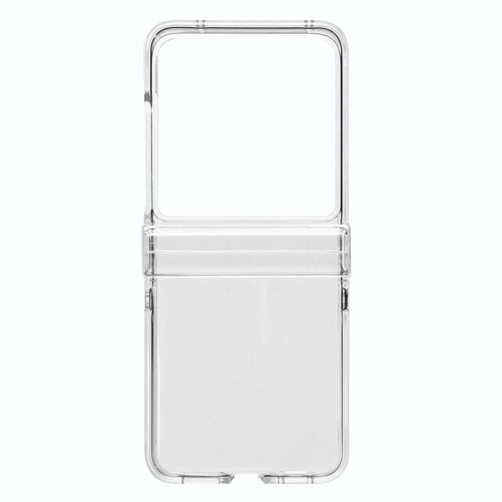 For Samsung Galaxy Z Flip7 5G Shockproof Case Crystal Clear PC Phone Shell 3-Piece Design Phone Cover