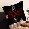 S-Slipknot Band 45*45cm Cushion Cover Pillow Cover Decor Pillowcase Home Pillowcase for Couch Pillow