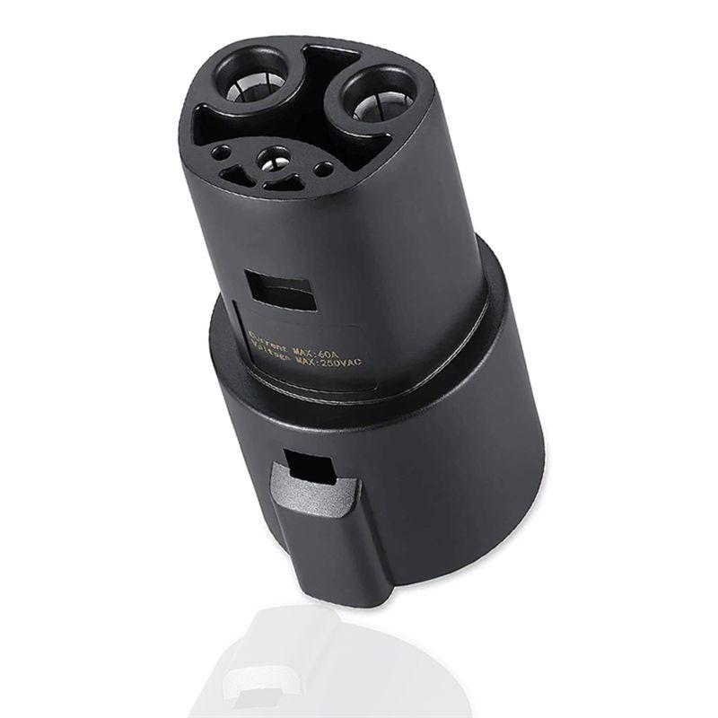 Authentic Fast Charging Adapter J1772-60A 250V For Tesla Model S/3/X/Y Electric Vehicle EV Fast Charging Adapter