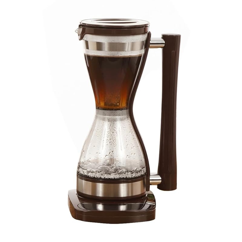 

[With translation] Siphon coffee maker brown brown Fully automatic high speed siphon coffee maker simple ar-a0073