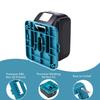 5 Stück Batteriehalter für Makita 18V Li-Ionen Akku Werkzeuge Maschinenhalter Lagerregal Wandhalterung für BL1860 BL1850(Keine Batterie)