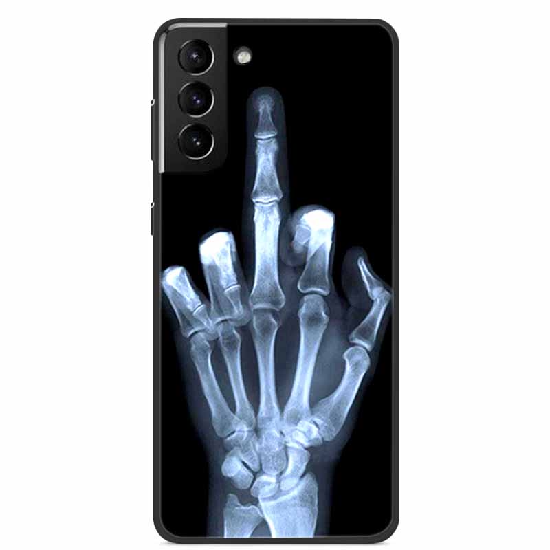 For Samsung S22 Case Wolf Lion Cat Black Silicone Soft Back Cover Case For Samsung Galaxy S21 FE S22 Ultra Phone Case S 22 Funda