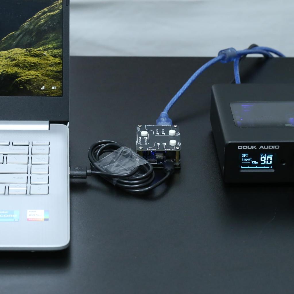 Nobsound U8 PRO USB Isolator: Compatible with DAC/Headphone Amplifier, Noise Cancellation, 1500V Isolation, ADuM3165 Chip, 480Mbps