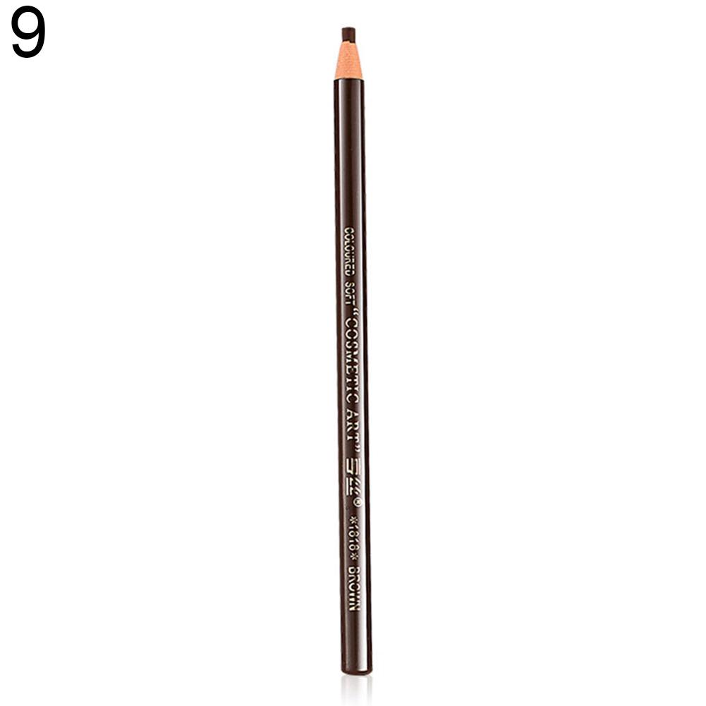 

Life Beauty Водостойкий устойчивый к поту длинный карандаш для растушевки, нестойкая красота для бровей 1Pcs темный кофе