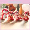 Chinese Zodiac Snake Plush Keychain Pp Cotton Stuffed Animal Gift For Kids Home Decor Ornament