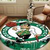 Celtics Logo Round mat, Anti-slip Circle Carpet Chair rug For livingroom,Bedroom, doormat home decor Gift Christmas Gifts