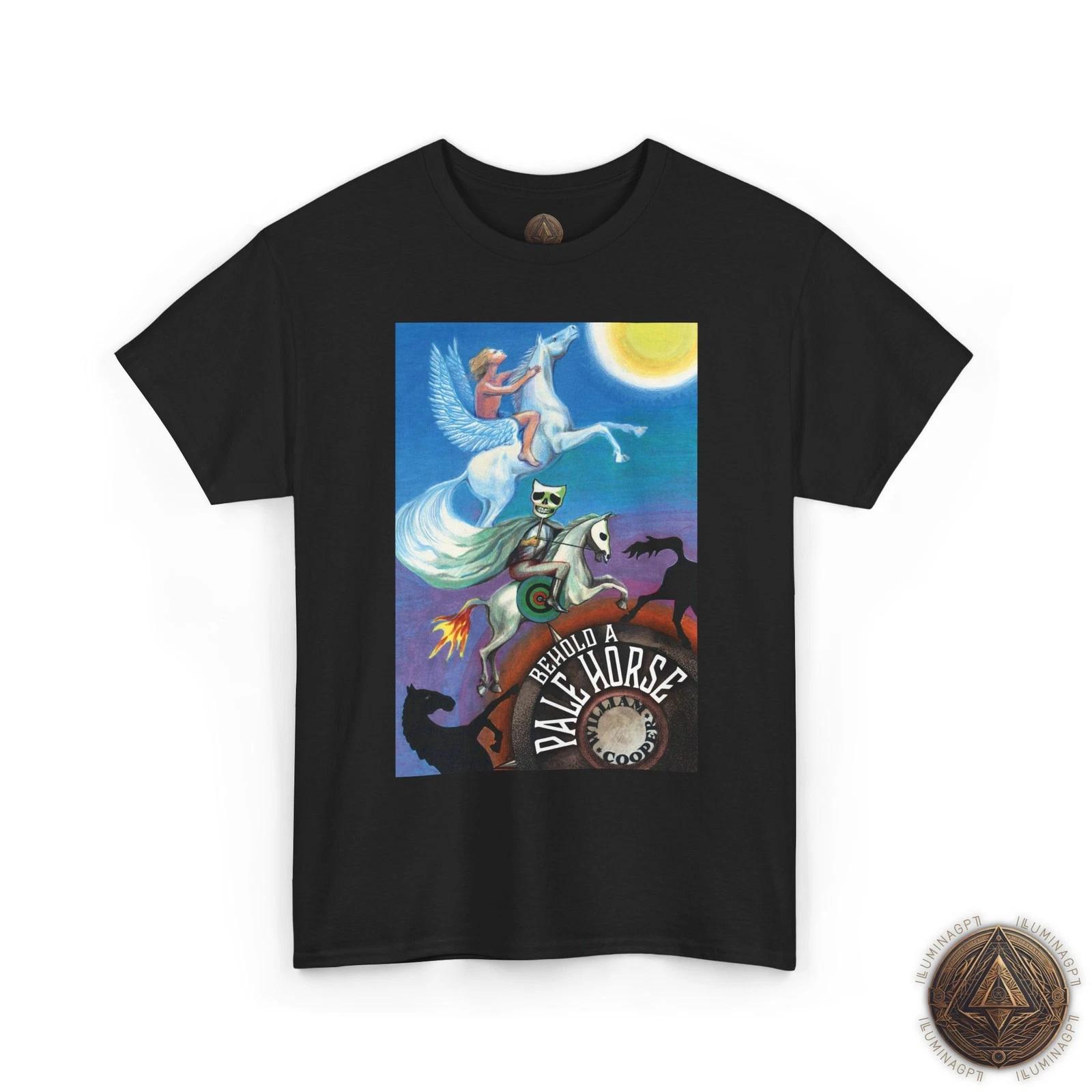 Behold A Pale Horse T shirt, William Cooper Shirt, Behold A Pale Horse Book Tee S
