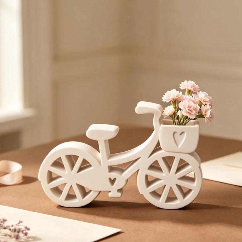 3D Bike Silicone Candle Mold Flexible Silicone Resin Casting Mold for Gypsum Decoration, Decorative Concrete Craft Project