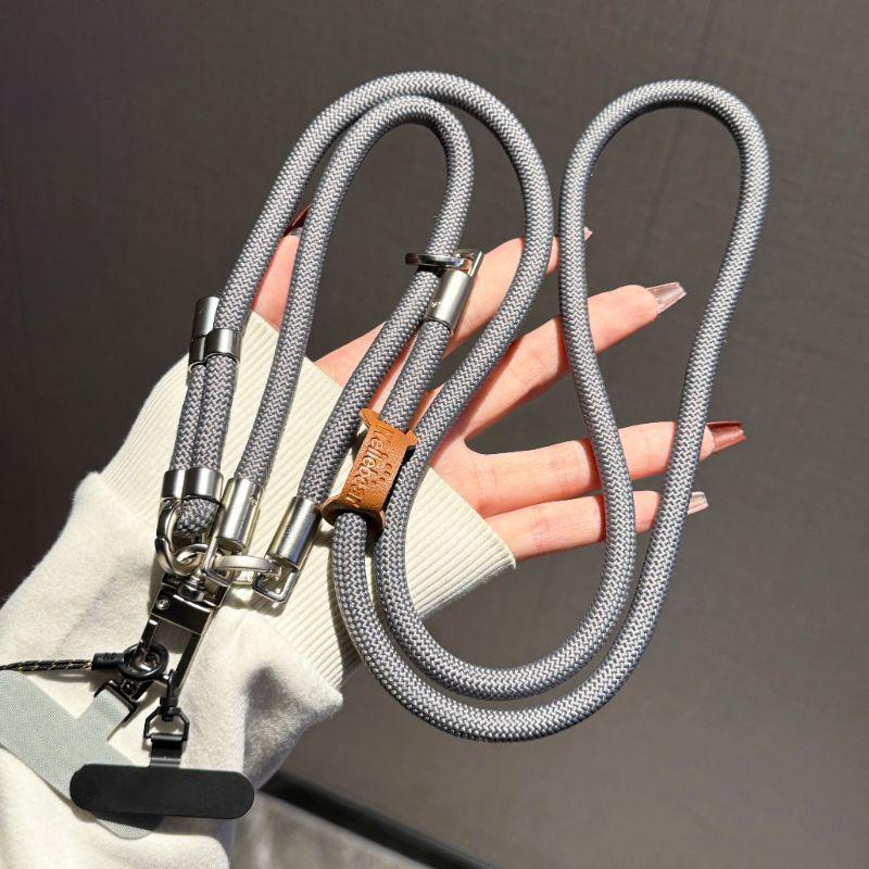 Adjustable Multifunctional Crossbody Lanyard: Three-in-One Anti-Lost Mobile Phone Strap Pendant
