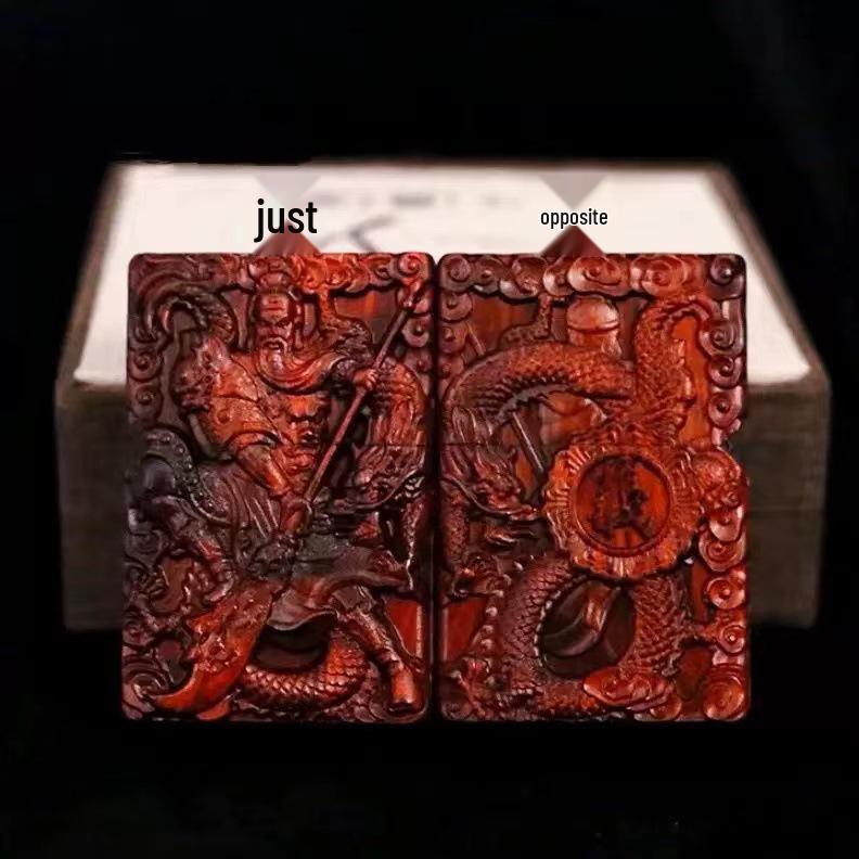 Retro Rosewood Double-Sided Windproof Wenwan Lighter